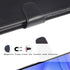 for Samsung Galaxy A05s Case, with Screen Protector,PU Leather Wrist Strap Card Slots Shockproof Protective Flip Cover Phone Wallet Case for Samsu...