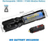 2 in 1 Blacklights Flashlight, UV 395nm Ultraviolet Torch Light High Lumen for Home Security, Outdoor Camping Cycling Hiking, Scorpion Hunting, Pe...