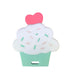 Cupcake Baby Teether - Infant Teether with Easy-to-Hold Design and Textured Back Side to Massage and Soothe Sore, Swollen Gums...