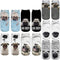 7 Pairs Funny Dog Ankle Socks Novelty Animal No Show Socks for Women...