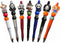 7PCS Horror Beadable Pens Horror Movie Pens Refillable Novelty Ballpoint Pen Set Halloween Spooky Pen Horror School Office Desk Accessories Gift f...