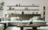 Dimoon 118"x17.7" Off-White Peel and Stick Wallpaper Modern White Thicken Waterproof Contact Paper Solid White Pure Wall Paper Self Adhesive Wallp...