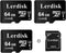 Factory Wholesale Micro SD Card 64GB U3 Pack of 3 in Bulk Micro SDXC with Adapter Produced by Authorized Licencee(64GB)...