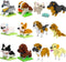 12 Packs Mini Animals Dog Building Blocks Sets Toys Party Favors for Kids,STEM Educational Brick Kits,Goodie Bags, Classroom Prizes, Birthday Vale...