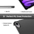 ProCase Smart Case for iPad mini 7 A17 Pro 2024/iPad Mini 6 2021 8.3 Inch iPad mini 7th/6th Gen Case, Hard Back Cover for iPad mini 8.3" 7th Gen A...
