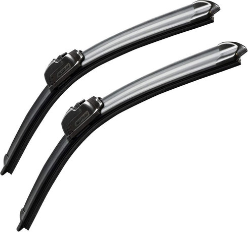 MOTIUM OEM QUALITY Premium All-Season Windshield Wiper Blades (22"+22" pair for front windshield)...