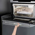 OUGAR8 Microwave Door Handle Covers,Keep Your Kitchen Appliance Clean from Smudges, Fingertips,Drips&Food Stains,Perfect for Oven(6" L3.5W, Gray)