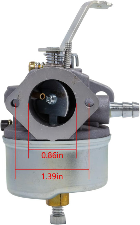 632230 Carburetor for Tecumseh 631067 631828 632076 632272 5HP 6HP H30 H50 H60 HH60 4 Cycle Engine Snow Blower Troy Bilt Horse Tillers...