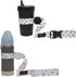 Sippy Cup Straps for Baby Bottle Toy Leash 2 Pack for Stroller High Chair Strap (Hearts/Rainbow)...