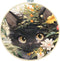Stamped Cross Stitch Kits with Frame - Black Cat Flower Embroidery Kits for Beginners Adults,11 CT Patterns Dimensions Counted Cross Stitch Kits A...