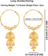 Efulgenz Indian Earrings for Women Indian Hoop Earrings Indian Jhumka Earrings Set Indian Jewelry Traditional Gold Tone Hoop Jhumka Jhumki Dangle ...