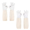 2 Pairs Beekeeping Gloves - Thickened Goatskin Bee Gloves for Men Women - Sturdy Beekeeper Gloves with Canvas Long Sleeves(L)...
