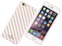 Kate Spade Flexible Hardshell Case for Iphone 6/6s - Rose Gold Diagonal Stripe...
