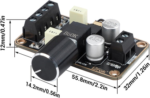 DROK 5W+5W Mini Amplifier Board 2pcs PAM8406 Audio Amplifier Board DC 5V Digital Stereo Power Amp 2.0 Dual Channel Class D Amplify Module for DIY ...