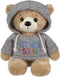 Ganz 9 Get Well Teddy Bear with Gray Hoodie Stuffed Animal for Comfort and Love...