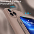 Goodon Designed for iPhone 12 Pro Max Case with Screen Protector - Soft Silicone Cover Microfiber Lining- Slim Fit Shockproof Protective Phone Cas...