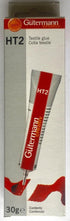 Guetermann Gutermann HT2 Textil Glue Solvent-Free 30g / 1oz Made in Germany, Transparent, 639820...