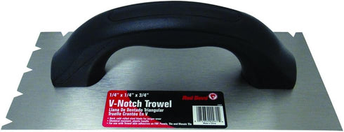 Red Devil 2091 2091 V Notch Trowel, Multi...