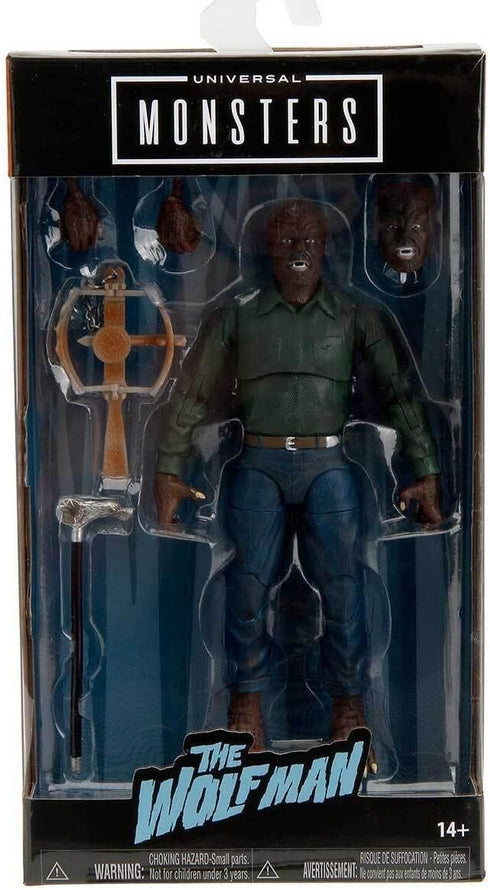 Jada Toys Universal Monsters 6" The Wolfman Action Figure, Toys for Kids and Adults...