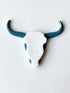 Polymer Clay Cookie Cutters – The Clayful Co Bessie Cow Skull Pack Set of 2 – Plastic Cutter for Jewelry and Earring shapes...