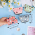 Oyachic 4Pcs Cute Owl Coin Purse Buckle Change Pouch Small PU Leather Wallet Kiss Lock Clasp Clutch Animal Bag Vintage Car Key Holder for Girls Wo...