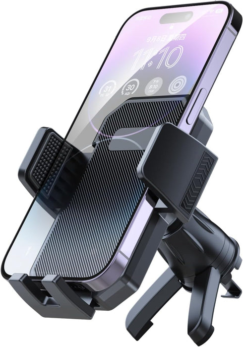 Phone Mount for Car Vent, Universal Car Phone Holder Mount Hands Free Air Vent Cell Phone Holder for Car Cradle in Vehicle Compatible with All Pho...