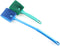 LQ Industrial 2PCS Fish Tank Cleaning Brush 2 Colors Aquarium Fish Tank Double Sided Cleaning Sponge Brush...