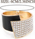 ELABEST Stylish Rhinestone Bracelet Cuff Bracelets Stretch Bracelets Sparkly Hand Chain Wedding Parties Jewelry Accessories for Women...