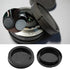 SING F LTD 3 Sets Plastic Body Cap and Rear Lens Cap 64.5 x 19.2mm Compatible with Sony A100 A200 A230 A290 Compatible with Minolta AF Black...