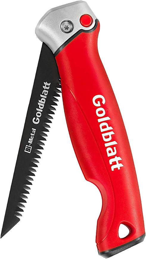 Goldblatt Folding Drywall / Sheetrock Saw, Jab / Hand Saw with Soft Grip Handle, for Wallboard, Plywood and PVC...