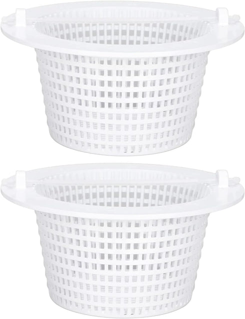 Pool Skimmer Basket, 2pcs Filter Skimmer Replacement Parts Swimming Basket Compatible with Haywar-d SP1091WM Above Ground Pool Skimmer Baskets for...