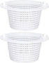 Pool Skimmer Basket, 2pcs Filter Skimmer Replacement Parts Swimming Basket Compatible with Haywar-d SP1091WM Above Ground Pool Skimmer Baskets for...