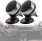 2pcs Universal Car Tweeter Loudspeaker 150W 4Ohm Audio Silk Film for Car Modification High-Pitched Car Audio Modification Nondestructive...