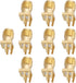 10Pcs SMA Female Jack Connector Brass PCB Clip Mount SMA Female Base...