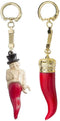 Napoli Italian Luck Charm - Small Horn & Small Hunchback Combo...