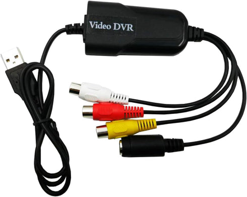 Wiistar USB 2.0 Video Capture Card Device Adapter VHS to DVD Digital Converter Support Windows 10/8/7/XP Capture Video Driver Free Easycap...