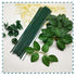 200 Pcs Floral Stem Wire,22 Gauge 16 Inch Floral Stems for Flower Arrangements DIY,Bouquent Stem Wrapping and Crafts,Dark Green...