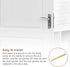 uxcell Door Knob Spindle, Spare Door Handle Spindle Bar, 120mm Long Door Spindle Replacement Door Handle Parts, Gold...