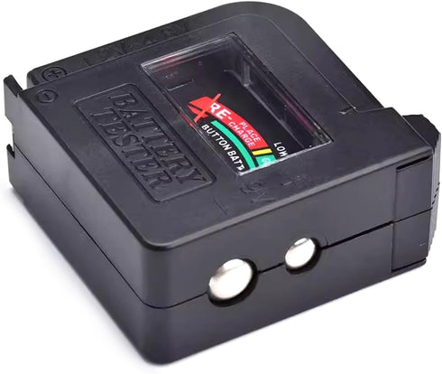 Black BT860 Tester Voltage Checkers Voltage Meter for AA AAA 9V 1.5V Button Cell Batteries Voltage Tester Electrical Equipment Tools for Home Impr...