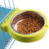 La La Pet® Dog Bowl Feeder Pet Puppy Food Water Bowl 2-in-1 Plastic Bowl Stainless Steel Bowl Removable Hanging Cat Rabbit Bird Food Basin Dish Pe...