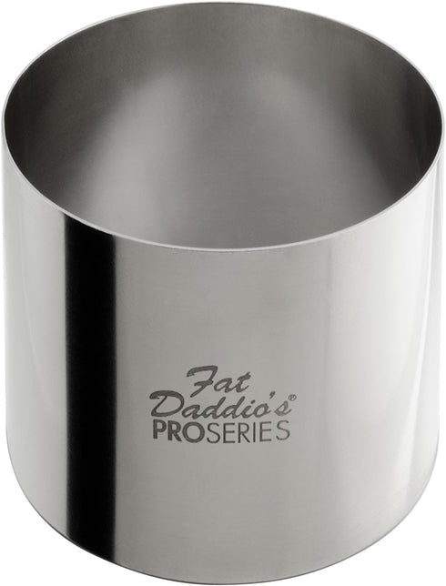 Fat Daddio's Stainless Steel Round Cake & Pastry Ring, 2 x 2 Inch...