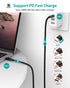 USB C to USB C Cable, 3.2 Gen 2 USB-C Cable 6.6ft - 4K UHD 20Gbps USB C Cable 100W PD Fast Charging Cable for Thunderbolt 3, Oculus Quest, MacBook...