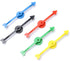 25 Pack 4-inch Arrow Spinners in 5 Colors for Home and Classroom Activities, Plastic Board Game Spinners...