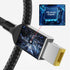 NFHK Type-C USB-C 135W to DC Rectangle 11.0 * 4.5mm Power PD Charge Cable for Thinkpad X1 Legion Y7000P Laptop DC20V 6.25A......