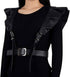 Women's Leather Body Harness Cage Belt Adjustable Buckle Straps Punk Waist Belts Chain Harajuku Suspenders(Black)...