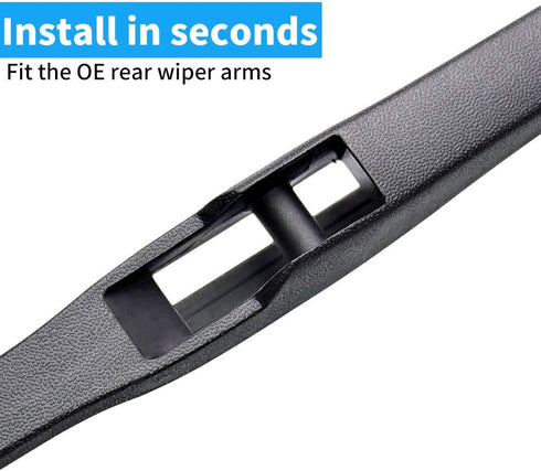 Rear Wiper Blade,ASLAM Rear Windshield Wiper Blades Type-E 16A1 for Lexus RX350 350L 450h 450hL 2009-2019,Exact Fit(Pack of 2)...