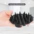 Scalp Massager Hair Growth, Scalp Scrubber Wiht Silicone Bristles, Head Massager Scalp, Wet Dry Hair Care Scalp Scrub for Women Man (Black)...