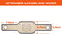 Angadona Silicone Bread Sling Oval. Non-Stick & Easy Clean Reusable Oval Silicone Baking Mat for dutch oven. With Long Handles Sourdough Bread Bak...