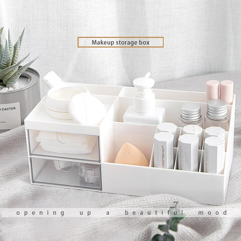 Desk Organizers Pencil Holder?10 Compartments+2 Drawer, Pen Holder Storage for Office, Home, School, Classroom Accessories, Organization and Stora...