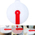Splatter Guard for Mixer,Hand Mixer Splatter Guard,Cooking Splash Guard for Mixer,Mixing Bowl Shield,Splatter Guard Cover Lids For Pots and Pans&M...